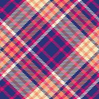 Plaid Pattern Seamless. Tartan Plaid Seamless Pattern. for Scarf, Dress, Skirt, Other Modern Spring Autumn Winter Fashion Textile Design. vector