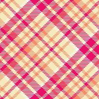 Plaid Pattern Seamless. Tartan Plaid Seamless Pattern. Seamless Tartan Illustration Set for Scarf, Blanket, Other Modern Spring Summer Autumn Winter Holiday Fabric Print. vector