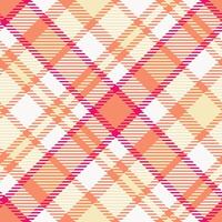 Plaid Pattern Seamless. Traditional Scottish Checkered Background. Template for Design Ornament. Seamless Fabric Texture. vector