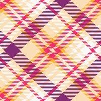 Plaid Patterns Seamless. Checker Pattern for Scarf, Dress, Skirt, Other Modern Spring Autumn Winter Fashion Textile Design. vector