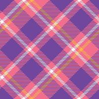 Plaid Patterns Seamless. Tartan Seamless Pattern Traditional Scottish Woven Fabric. Lumberjack Shirt Flannel Textile. Pattern Tile Swatch Included. vector