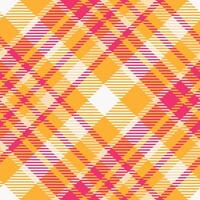 Plaid Patterns Seamless. Checkerboard Pattern Seamless Tartan Illustration Set for Scarf, Blanket, Other Modern Spring Summer Autumn Winter Holiday Fabric Print. vector