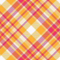 Plaid Patterns Seamless. Checkerboard Pattern Seamless Tartan Illustration Set for Scarf, Blanket, Other Modern Spring Summer Autumn Winter Holiday Fabric Print. vector