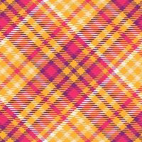 Plaid Patterns Seamless. Checkerboard Pattern Template for Design Ornament. Seamless Fabric Texture. vector