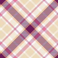 Plaid Patterns Seamless. Tartan Plaid Seamless Pattern. for Shirt Printing,clothes, Dresses, Tablecloths, Blankets, Bedding, Paper,quilt,fabric and Other Textile Products. vector
