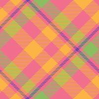 Plaid Patterns Seamless. Gingham Patterns Traditional Scottish Woven Fabric. Lumberjack Shirt Flannel Textile. Pattern Tile Swatch Included. vector