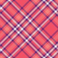 Plaid Patterns Seamless. Traditional Scottish Checkered Background. Seamless Tartan Illustration Set for Scarf, Blanket, Other Modern Spring Summer Autumn Winter Holiday Fabric Print. vector