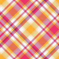 Plaid Patterns Seamless. Checkerboard Pattern for Scarf, Dress, Skirt, Other Modern Spring Autumn Winter Fashion Textile Design. vector