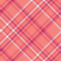 Plaid Patterns Seamless. Abstract Check Plaid Pattern Traditional Scottish Woven Fabric. Lumberjack Shirt Flannel Textile. Pattern Tile Swatch Included. vector