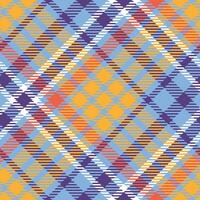 Scottish Tartan Pattern. Tartan Plaid Seamless Pattern. Traditional Scottish Woven Fabric. Lumberjack Shirt Flannel Textile. Pattern Tile Swatch Included. vector