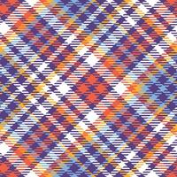 Scottish Tartan Pattern. Tartan Plaid Seamless Pattern. Seamless Tartan Illustration Set for Scarf, Blanket, Other Modern Spring Summer Autumn Winter Holiday Fabric Print. vector