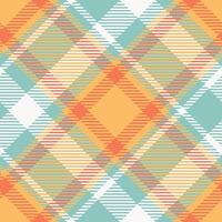 Scottish Tartan Pattern. Gingham Patterns Template for Design Ornament. Seamless Fabric Texture. vector