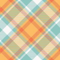 Scottish Tartan Pattern. Gingham Patterns Template for Design Ornament. Seamless Fabric Texture. vector