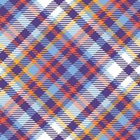 Scottish Tartan Pattern. Scottish Plaid, Seamless Tartan Illustration Set for Scarf, Blanket, Other Modern Spring Summer Autumn Winter Holiday Fabric Print. vector