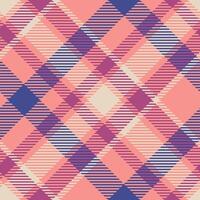 Scottish Tartan Seamless Pattern. Checker Pattern Seamless Tartan Illustration Set for Scarf, Blanket, Other Modern Spring Summer Autumn Winter Holiday Fabric Print. vector