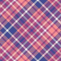 Scottish Tartan Seamless Pattern. Plaid Pattern Seamless Template for Design Ornament. Seamless Fabric Texture. vector