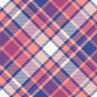 Scottish Tartan Seamless Pattern. Checkerboard Pattern Traditional Scottish Woven Fabric. Lumberjack Shirt Flannel Textile. Pattern Tile Swatch Included. vector