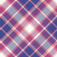 Scottish Tartan Seamless Pattern. Checker Pattern Template for Design Ornament. Seamless Fabric Texture. vector