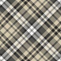 Scottish Tartan Seamless Pattern. Classic Plaid Tartan Seamless Tartan Illustration Set for Scarf, Blanket, Other Modern Spring Summer Autumn Winter Holiday Fabric Print. vector