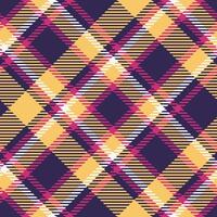 Scottish Tartan Seamless Pattern. Tartan Plaid Seamless Pattern. Traditional Scottish Woven Fabric. Lumberjack Shirt Flannel Textile. Pattern Tile Swatch Included. vector