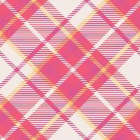 Scottish Tartan Seamless Pattern. Traditional Scottish Checkered Background. Template for Design Ornament. Seamless Fabric Texture. vector