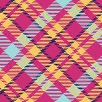 Scottish Tartan Seamless Pattern. Tartan Plaid Seamless Pattern. Template for Design Ornament. Seamless Fabric Texture. vector
