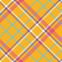 Tartan Seamless Pattern. Abstract Check Plaid Pattern Traditional Scottish Woven Fabric. Lumberjack Shirt Flannel Textile. Pattern Tile Swatch Included. vector