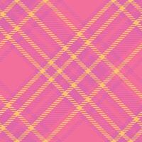 Tartan Plaid Seamless Pattern. Checker Pattern. Traditional Scottish Woven Fabric. Lumberjack Shirt Flannel Textile. Pattern Tile Swatch Included. vector