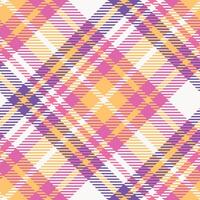 Tartan Plaid Seamless Pattern. Checker Pattern. for Scarf, Dress, Skirt, Other Modern Spring Autumn Winter Fashion Textile Design. vector