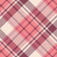 Tartan Plaid Seamless Pattern. Checkerboard Pattern. Template for Design Ornament. Seamless Fabric Texture. vector