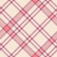 Tartan Plaid Seamless Pattern. Gingham Patterns. Seamless Tartan Illustration Set for Scarf, Blanket, Other Modern Spring Summer Autumn Winter Holiday Fabric Print. vector
