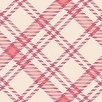 Tartan Plaid Seamless Pattern. Gingham Patterns. Seamless Tartan Illustration Set for Scarf, Blanket, Other Modern Spring Summer Autumn Winter Holiday Fabric Print. vector