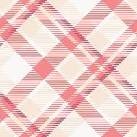 Tartan Plaid Seamless Pattern. Checkerboard Pattern. Seamless Tartan Illustration Set for Scarf, Blanket, Other Modern Spring Summer Autumn Winter Holiday Fabric Print. vector