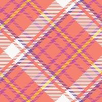 Tartan Plaid Seamless Pattern. Traditional Scottish Checkered Background. Traditional Scottish Woven Fabric. Lumberjack Shirt Flannel Textile. Pattern Tile Swatch Included. vector