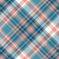 Tartan Plaid Seamless Pattern. Abstract Check Plaid Pattern. Seamless Tartan Illustration Set for Scarf, Blanket, Other Modern Spring Summer Autumn Winter Holiday Fabric Print. vector