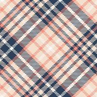 Classic Scottish Tartan Design. Scottish Tartan Seamless Pattern. Template for Design Ornament. Seamless Fabric Texture. vector