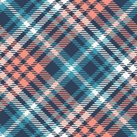 Classic Scottish Tartan Design. Plaids Pattern Seamless. Seamless Tartan Illustration Set for Scarf, Blanket, Other Modern Spring Summer Autumn Winter Holiday Fabric Print. vector