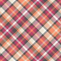 Classic Scottish Tartan Design. Tartan Seamless Pattern. for Shirt Printing,clothes, Dresses, Tablecloths, Blankets, Bedding, Paper,quilt,fabric and Other Textile Products. vector