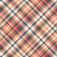 Classic Scottish Tartan Design. Tartan Seamless Pattern. Seamless Tartan Illustration Set for Scarf, Blanket, Other Modern Spring Summer Autumn Winter Holiday Fabric Print. vector