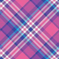 Classic Scottish Tartan Design. Traditional Scottish Checkered Background. Traditional Scottish Woven Fabric. Lumberjack Shirt Flannel Textile. Pattern Tile Swatch Included. vector