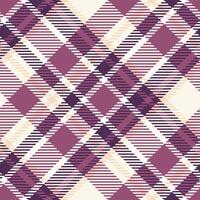 Tartan Plaid Seamless Pattern. Scottish Tartan Seamless Pattern. Template for Design Ornament. Seamless Fabric Texture. Illustration vector