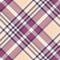 Tartan Plaid Seamless Pattern. Plaids Pattern Seamless. Seamless Tartan Illustration Set for Scarf, Blanket, Other Modern Spring Summer Autumn Winter Holiday Fabric Print. vector