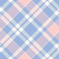 Tartan Plaid Seamless Pattern. Checkerboard Pattern. Template for Design Ornament. Seamless Fabric Texture. Illustration vector