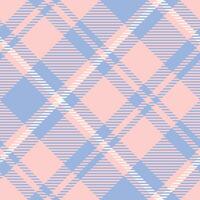 Tartan Plaid Seamless Pattern. Checker Pattern. Seamless Tartan Illustration Set for Scarf, Blanket, Other Modern Spring Summer Autumn Winter Holiday Fabric Print. vector