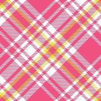 Tartan Plaid Seamless Pattern. Tartan Seamless Pattern. Traditional Scottish Woven Fabric. Lumberjack Shirt Flannel Textile. Pattern Tile Swatch Included. vector