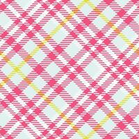 Tartan Plaid Seamless Pattern. Classic Plaid Tartan. Template for Design Ornament. Seamless Fabric Texture. Illustration vector