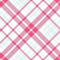 Tartan Plaid Seamless Pattern. Gingham Patterns. Seamless Tartan Illustration Set for Scarf, Blanket, Other Modern Spring Summer Autumn Winter Holiday Fabric Print. vector