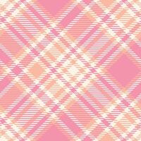 Tartan Plaid Seamless Pattern. Traditional Scottish Checkered Background. for Scarf, Dress, Skirt, Other Modern Spring Autumn Winter Fashion Textile Design. vector