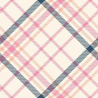 Tartan Plaid Seamless Pattern. Abstract Check Plaid Pattern. Seamless Tartan Illustration Set for Scarf, Blanket, Other Modern Spring Summer Autumn Winter Holiday Fabric Print. vector