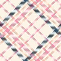 Tartan Plaid Seamless Pattern. Abstract Check Plaid Pattern. Seamless Tartan Illustration Set for Scarf, Blanket, Other Modern Spring Summer Autumn Winter Holiday Fabric Print. vector